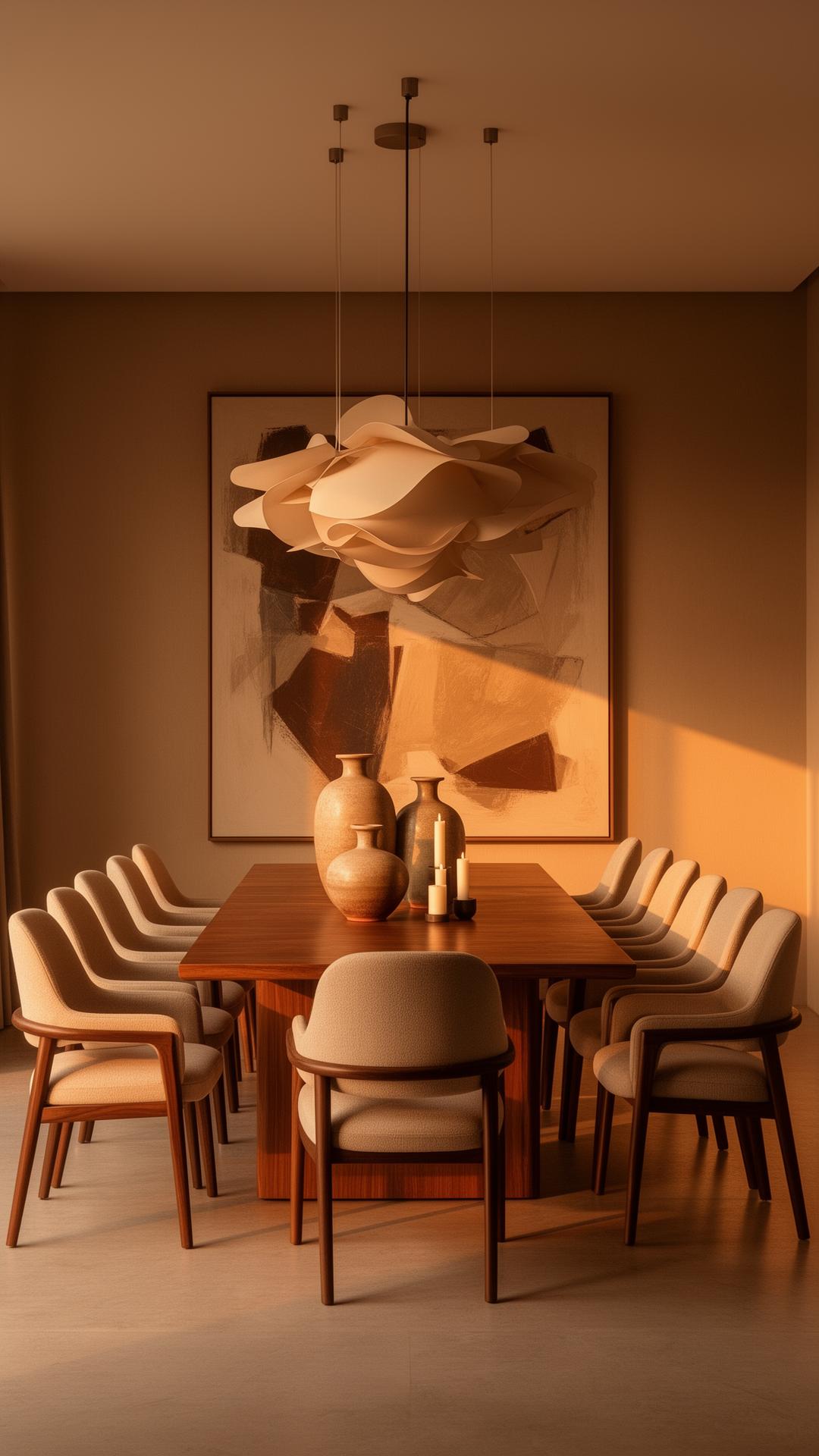 EB Home Project styled dining room